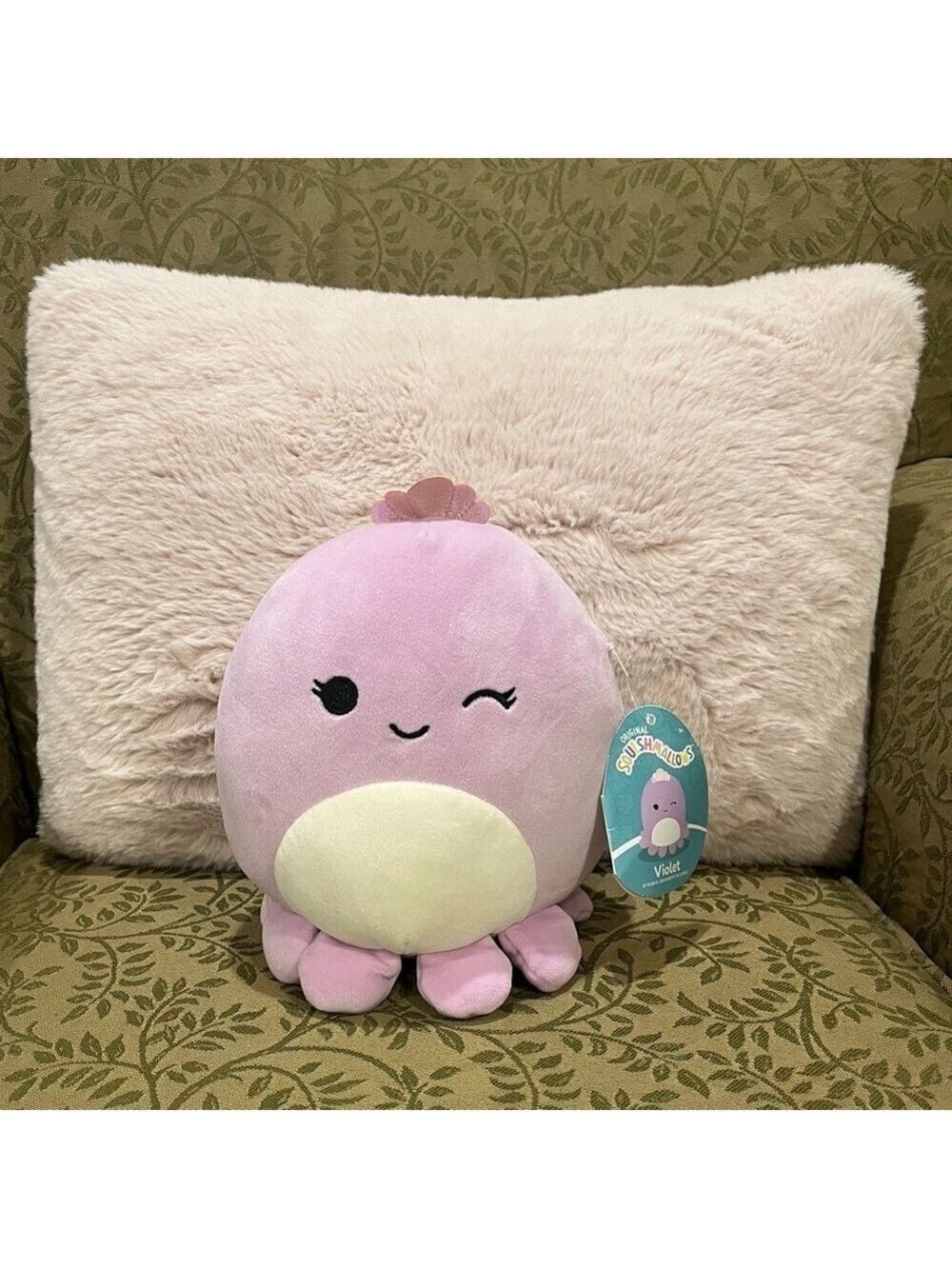 Squishmallows Violet the Octopus 7.5-Inch Plush